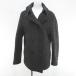  Urban Research дверь zURBAN RESEARCH DOORS бушлат 38 жакет пепел серия серый карман шерсть шерсть одноцветный женский 