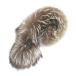  серебряный bruSILVERBLU muffler пелерина мех лисы мех светло-коричневый тон Brown крюк подкладка женский 