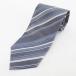  Takeo Kikuchi TAKEO KIKUCHI полоса рисунок шелк шелк галстук постоянный Thai пепел серия серый сделано в Японии мужской 