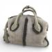  сумка "Boston bag" рука сумка на плечо боа 2WAY серый мутон женский 
