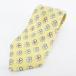  Chanel CHANEL шелк шелк галстук постоянный Thai CC Mark здесь Mark желтый оттенок желтого Италия производства общий рисунок мужской 