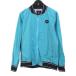  Mizuno MIZUNO GOLF Golf одежда жакет блузон L синий серия голубой двойной Zip обработка Logo нашивка подкладка ребра мужской 