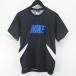  Nike NIKE спорт одежда DRI-FIT короткий рукав футболка S чёрный серия черный сетка переключатель Logo принт вышивка ребра мужской 