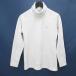  Adidas adidas Golf одежда трикотажный джемпер с длинным рукавом ta-toru шея белой серии белый Logo знак вышивка обратная сторона ворсистый мужской 