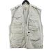  Woolrich WOOLRICH Vintage рыболовный жилет жакет XXL пепел серия светло-серый Zip выше стеганое полотно сетка переключатель me