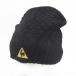  Le Coq s Porte .fle coq sportif спорт одежда блок проверка вязаная шапка вязаная шапка FREE оттенок черного Logos ta- вышивка эластичный 