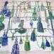  Hermes HERMES Calle 90 Pas манто Lee Passementerie большой размер шарф кисточка рисунок розовый серия женский 