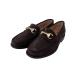  Pas kchiPASCUCCI 22AW замша bit Loafer шланг bit Loafer 35 1/2 22.5cm Brown чай 7967 женский 