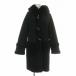  Grace Continental GRACE CONTINENTALmelino мутон полупальто "даффл коут" внешний средний длина Ram замша мех лисы переключатель чёрный 