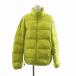 Uniqlo UNIQLO пуховик внешний Zip выше M светло-зеленый 315-058191 /NQ женский 
