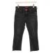  красный карта RED CARD cherry cut off Denim брюки джинсы укороченные брюки 24 чёрный серый 44419 /YM женский 