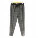  Capri колодка rema-juCAPRICIEUX LE'MAGE длинные брюки легкий в клетку 36 серый LE17P0027100100 /MM женский 