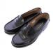  Hal taHARUTA Loafer low каблук искусственная кожа 23cm чёрный черный /BB женский 