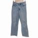  Zara ZARA Denim брюки джинсы cut off высокий laiz34 голубой /UO женский 