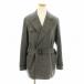  Paul Smith коллекция PAUL SMITH COLLECTION тренчкот Short шерсть ремень имеется M серый 254204 4158