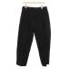  Stephen Alain Steven Alan 24SS STRC DRILL 2PLEATED PANTS конические брюки Zip fly M чёрный 8114-186-0987 /BM мужской 