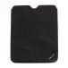  Prada PRADA планшет кейс iPad кейс Logo кожа чёрный /BM #OH прочее 