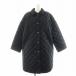  традиционный weather одежда Traditional Weatherwear стеганое пальто длинный длина с хлопком боковой кнопка внешний 34 темно-синий 
