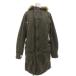 ji- Star G-STAR Mod's Coat милитари с хлопком длинный искусственный мех принт S хаки /GV женский 