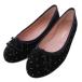 pli чай ba Rely naPretty Ballerinas MARILYN gemini балетки туфли-лодочки Flat точка рисунок 35.5 чёрный /BM женский 