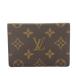  Louis Vuitton монограмма poruto2karutoveru TIKKA ru футляр для карточек футляр для визитных карточек чехол для проездного билета PVC кожа чай M60533 #OH женский 