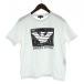  Emporio Armani EMPORIO ARMANI футболка Logo принт 154CM белый белый /AP Kids 