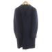 зеленый этикетка сирень расческа ng United Arrows green label relaxing Пальто Честерфилд длинный длина шерсть внешний S темно-синий темно-синий 