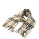  Burberry Blue Label BURBERRY BLUE LABEL muffler бахрома в клетку бежевый /AN19 женский 