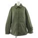  Uniqlo UNIQLO ANYA HINDMARCH с хлопком жакет отложной воротник XL хаки /KU женский 