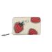  Coach маленький Zip around футляр для карточек f ковер men to кейс клубника принт клубника рисунок воздушная заслонка мульти- белый белый 