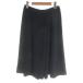  не использовался товар a мака AMACA юбка-брюки шорты 36 чёрный черный одноцветный midi длина /AP женский 