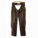 THE DEGNER CLASSIC BRAND кожа chaps chaps брюки телячья кожа XS чай Brown /KU мужской 