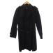  Burberry Black Label BURBERRY BLACK LABEL тренчкот длинный ремень подкладка в клетку L чёрный BMA18-309-09 /BM мужской 