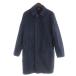  A.P.C. A.P.C. пальто с отложным воротником S темно-синий темно-синий одноцветный постоянный цвет длинный рукав /AP мужской 
