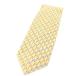  не использовался товар Gigli ZILLI галстук общий рисунок шелк широкий галстук желтый цвет желтый /TK мужской 