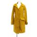  Aigle AIGLE пальто с отложным воротником M желтый длинный рукав заслонка карман 8604-41401 /JP женский 