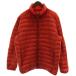  Uniqlo UNIQLO пуховик джемпер XL orange длинный рукав воротник-стойка /GG