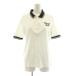  Beams Golf 24SSk реликт хлопок рубашка-поло cut and sewn короткий рукав Logo вышивка L белый белый 83-02-0039-461