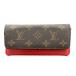  Louis Vuitton LOUIS VUITTONete.iryune Today монограмма очки кейс чай Brown красный красный GI0372 /AN11 #OH мужской 