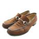  Gucci GUCCI шланг bit Loafer мокасины 7.5 чай Brown 0399 /AN20 мужской 