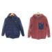  Patagonia Kids двусторонний retifretif-ti с хлопком жакет боа Zip выше темно-синий темно-синий фиолетовый лиловый 68095