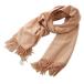  Nina Ricci NINA RICCI muffler палантин бахрома розовый /SS #OS женский 