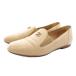  Chanel CHANEL здесь Mark опера обувь Loafer кожа 35.5 бежевый G29583 /KU 9 женский 