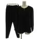  Rope Picnic ROPE Picnic выставить cut and sewn 38 брюки слаксы XS чёрный длинный рукав длинные брюки /GG26 женский 