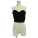  Ame li Vintage Ameri VINTAGE tube top bare top бюстье S чёрный /JP женский 