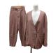 B&amp;Y United Arrows красота &amp; Youth выставить no color жакет конические брюки лен linen.S розовый /AN