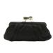  Anya Hindmarch ANYA HINDMARCH вечерняя сумочка клатч камыш . чёрный черный /KU женский 