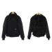  Supreme SUPREME 25FW Dickies Quilted Work Jacket двусторонний с хлопком жакет Zip выше боа S чёрный /BM мужской 