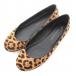  Giuseppe Zanotti дизайн плоская обувь туфли-лодочки раунд tu - lako Leopard леопардовая расцветка 36.5 23.5cm чай Brown #OF