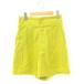  чувство ob Play sbai Urban Research Sense of Place by Urban Research юбка-брюки брюки шорты linen.38 желтый цвет /HS #M
